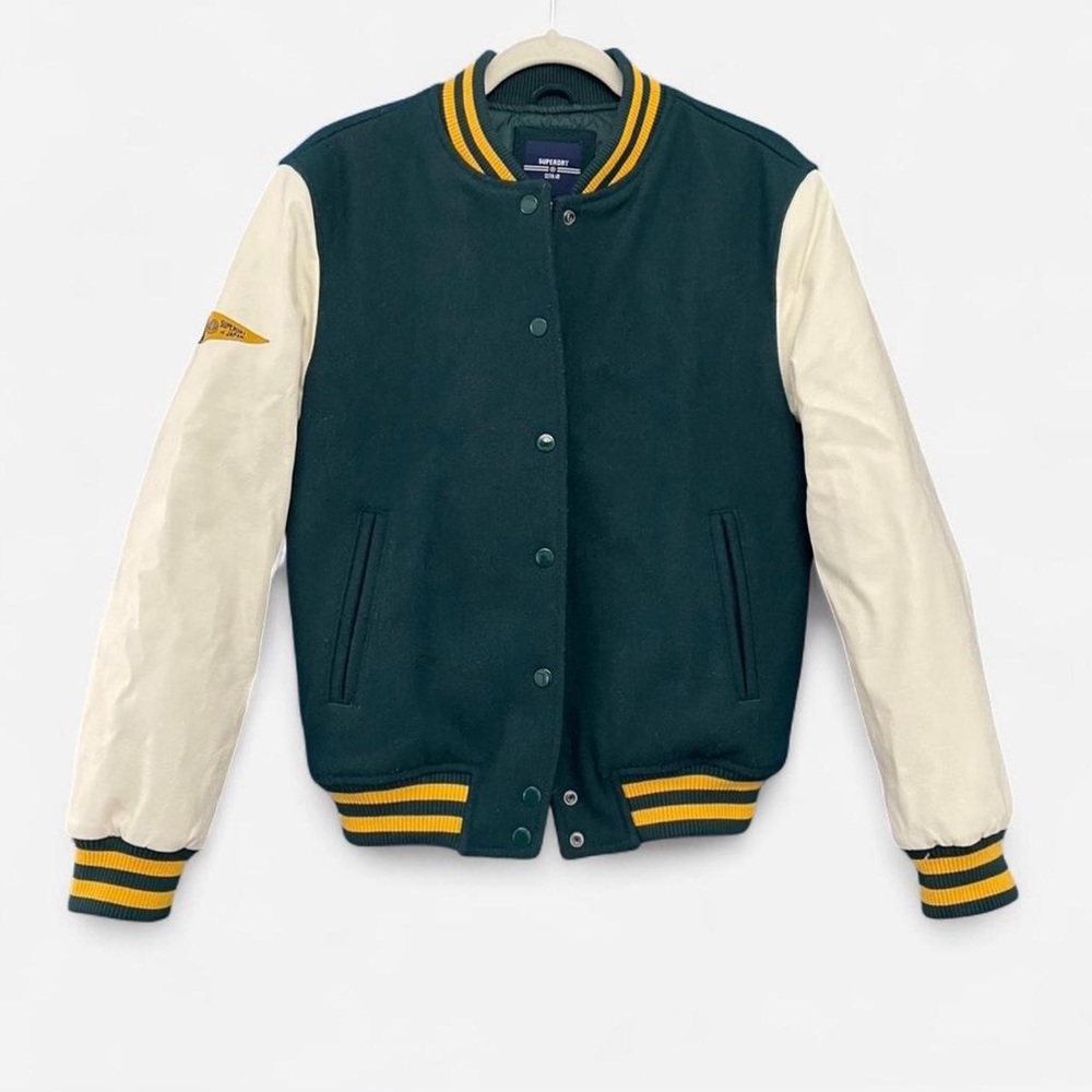 Superdry Green Quilted Jacket